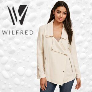 Aritzia Wilfred Mayet Jacket - Ivory/Silver - Medium - Like New